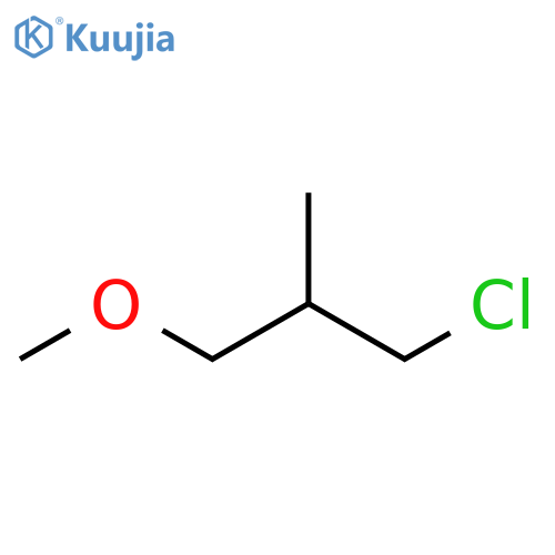 1-chloro-3-methoxy-2-methylpropane structure