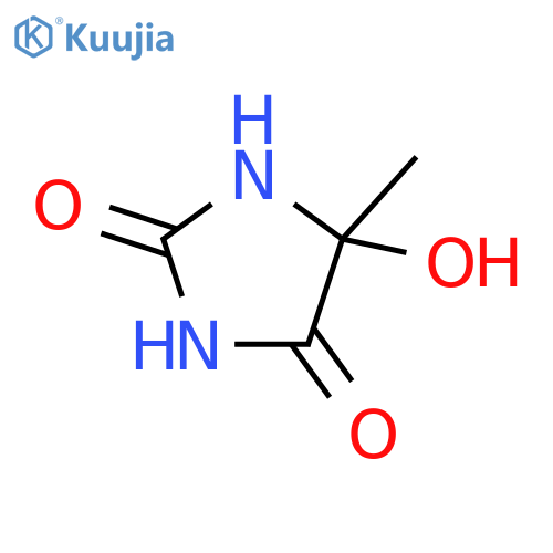 5-Hydroxy-5-methylhydantoin structure