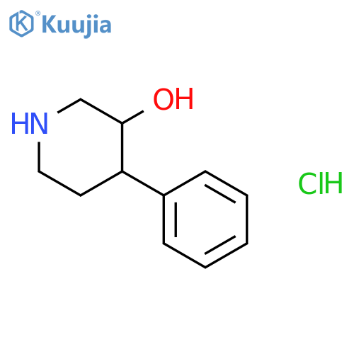 4-Phenylpiperidin-3-ol hydrochloride structure