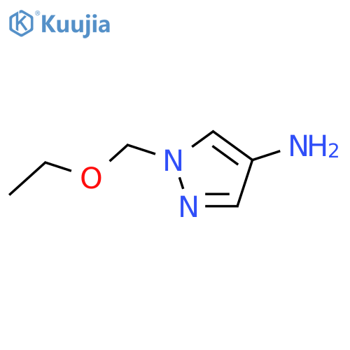 1-(ethoxymethyl)-1H-pyrazol-4-amine structure