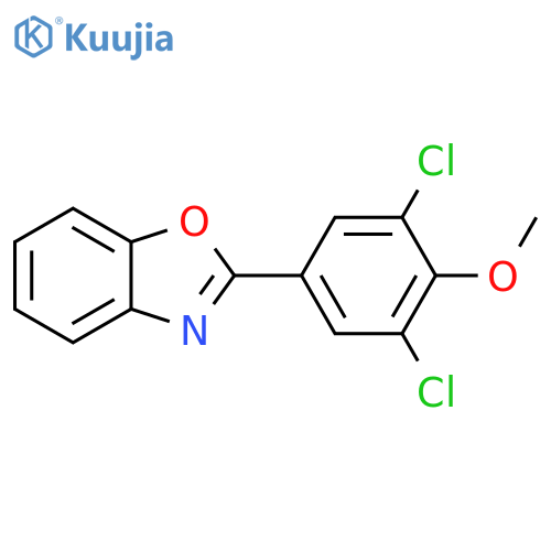 2-(3,5-Dichloro-4-methoxy-phenyl)-benzooxazole structure