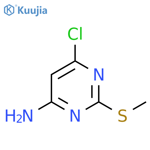 6-chloro-2-(methylsulfanyl)pyrimidin-4-amine structure