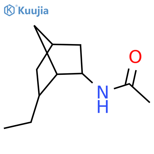 N-(6-ethylbicyclo[2.2.1]hept-2-yl)acetamide structure