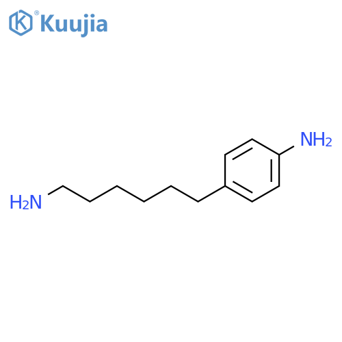 4-(6-aminohexyl)aniline structure