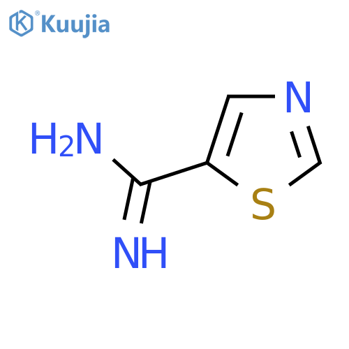 1,3-thiazole-5-carboximidamide structure