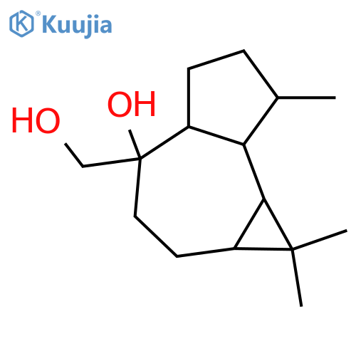 10,14-Aromadendranediol; (1β,4α,5β,6α,7α,10α)-form structure