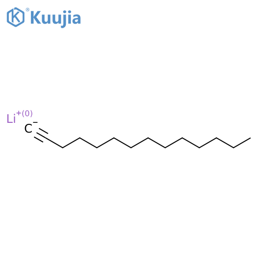 Lithium, 1-tetradecynyl- structure