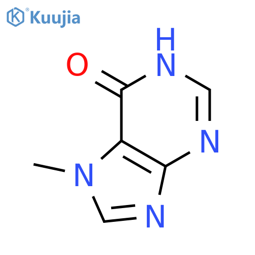 7-Methyl-7H-purin-6-ol structure