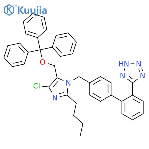 Losartan Trityl Ether structure