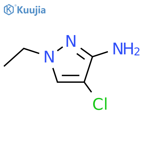 4-Chloro-1-ethyl-1H-pyrazol-3-amine structure