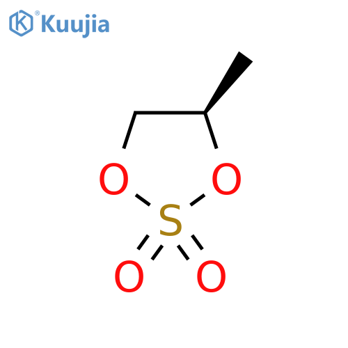 (4R)-4-methyl-1,3,2-dioxathiolane 2,2-dioxide structure