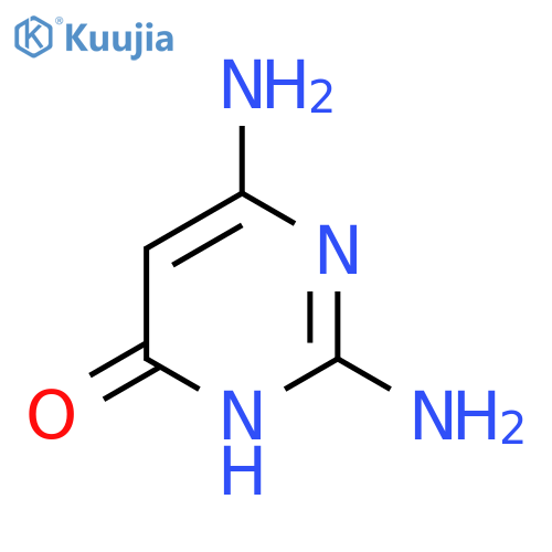2,4-Diamino-6-hydroxypyrimidine structure