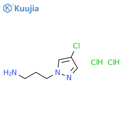 3-(4-Chloro-1H-pyrazol-1-yl)propylamine structure