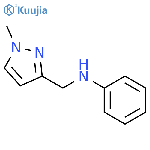 N-(1-methyl-1H-pyrazol-3-yl)methylaniline structure