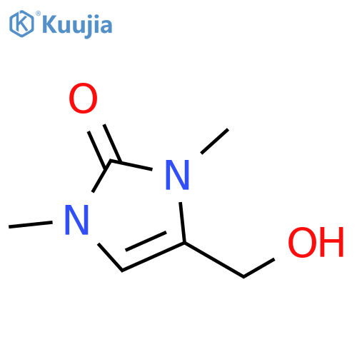 4-(hydroxymethyl)-1,3-dimethyl-2,3-dihydro-1H-imidazol-2-one structure