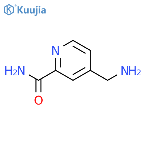 4-(aminomethyl)pyridine-2-carboxamide structure