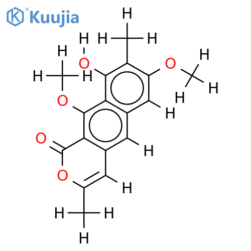 10-Me ether-8-Methyltoralactone structure