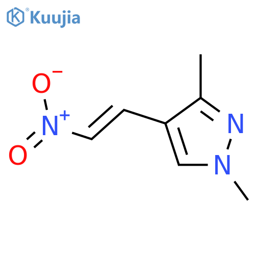 1,3-Dimethyl-4-(2-nitro-vinyl)-1H-pyrazole structure