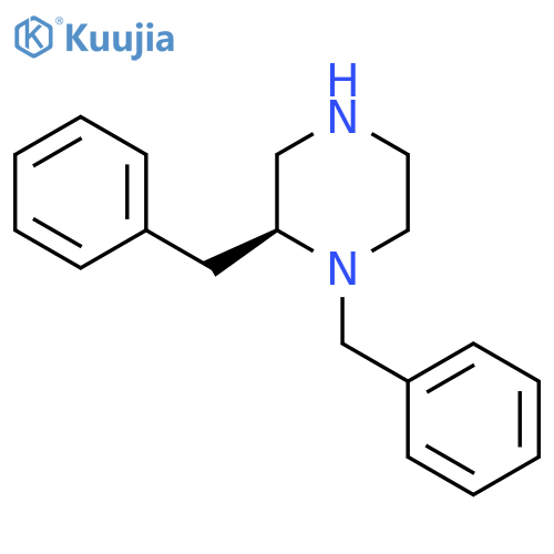 (S)-1,2-Dibenzylpiperazine structure