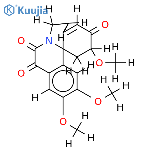 (+)-10,11-dioxoerythratidinone structure