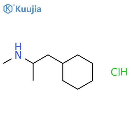 DL-Propylhexedrine Hydrochloride structure