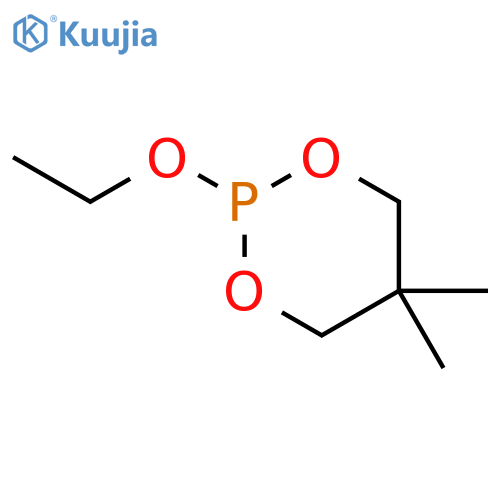 1,3,2-Dioxaphosphorinane,2-ethoxy-5,5-dimethyl- structure