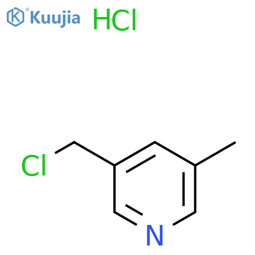 3-Chloromethyl-5-methylpyridine Hydrochloride structure