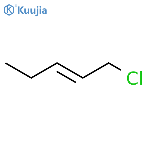 1-Chloro-2-pentene structure