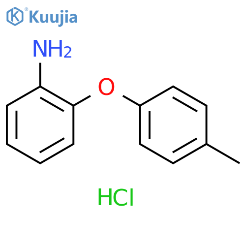 2-(4-methylphenoxy)aniline hydrochloride structure