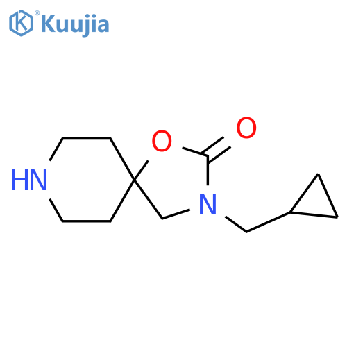 3-(Cyclopropylmethyl)-1-oxa-3,8-diazaspiro[4.5]decan-2-one structure