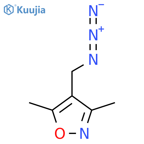 4-(Azidomethyl)-3,5-dimethyl-1,2-oxazole structure