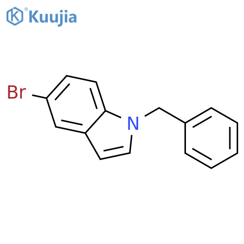 1-Benzyl-5-bromoindole structure