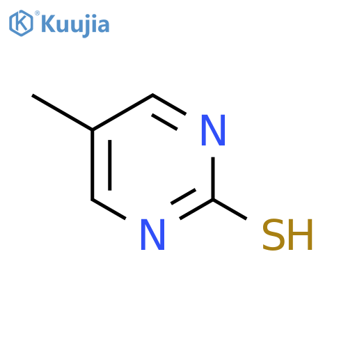 5-Methyl-pyrimidine-2-thiol structure
