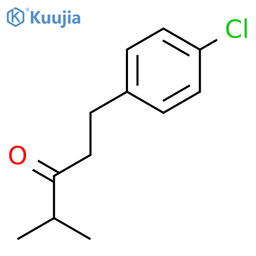 1-(4-Chlorophenyl)-4-methylpentan-3-one structure