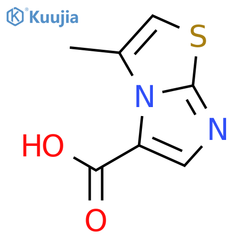 3-methylimidazo2,1-b1,3thiazole-5-carboxylic acid structure