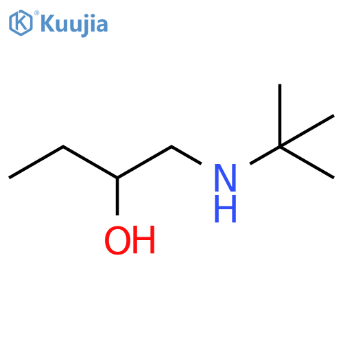 2-Butanol, 1-[(1,1-dimethylethyl)amino]- structure