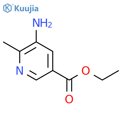 Ethyl 5-amino-6-methylpyridine-3-carboxylate structure