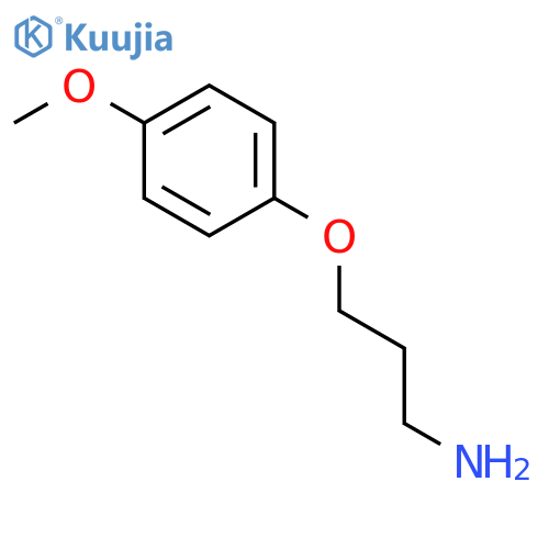 3-(4-Methoxyphenoxy)propylamine structure