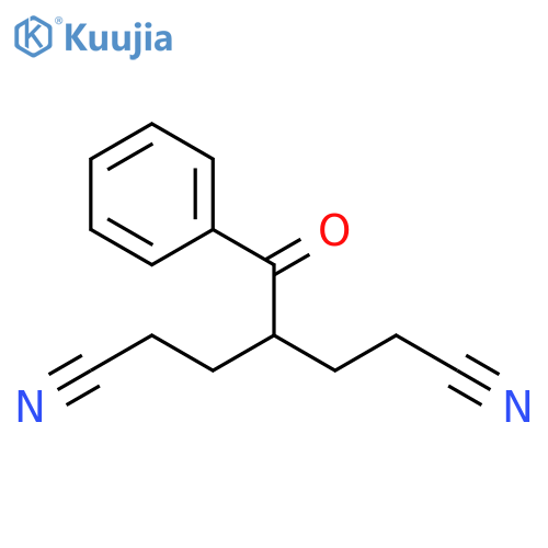 Heptanedinitrile, 4-benzoyl- structure