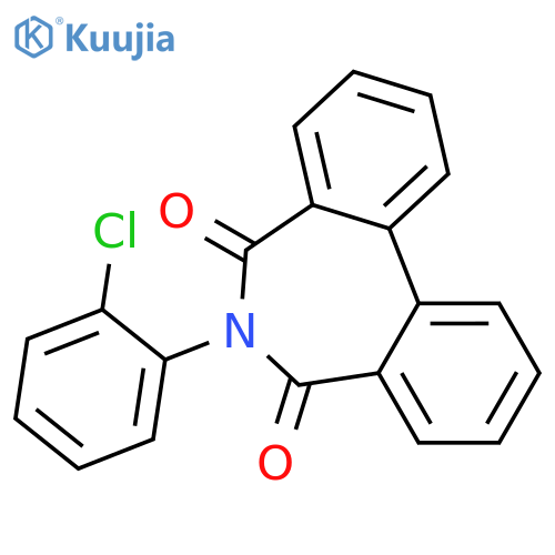 9-(2-chlorophenyl)-9-azatricyclo[9.4.0.0^{2,7}]pentadeca-1(11),2(7),3,5,12,14-hexaene-8,10-dione structure