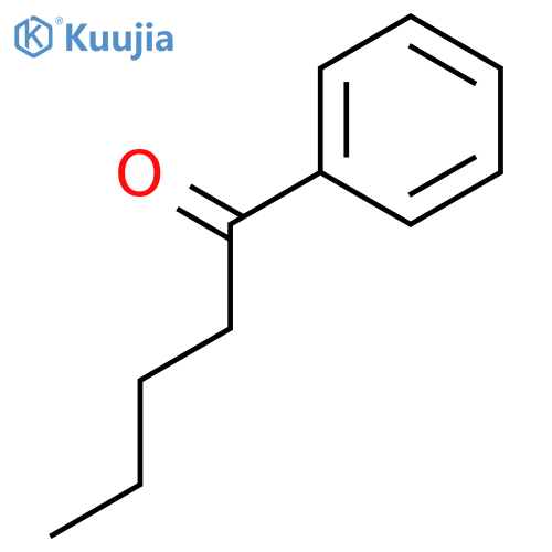 Valerophenone structure
