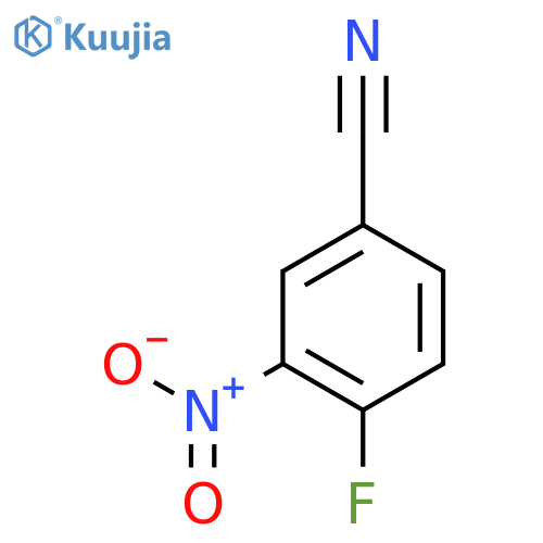 4-Fluoro-3-nitrobenzonitrile structure
