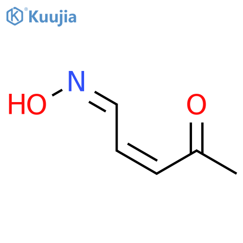 2-Pentenal, 4-oxo-,1-oxime, (Z,Z)- (9CI) structure