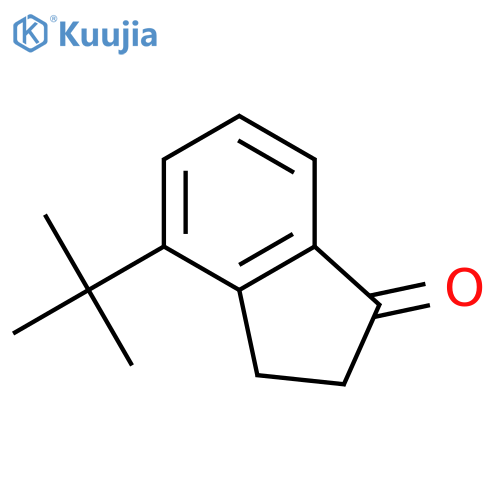 4-tert-Butyl-indan-1-one structure