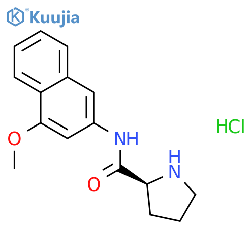H-Pro-4m-BetaNa Hydrochloride structure