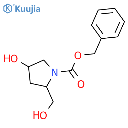 N-CBZ-cis-4-Hydroxy-L-prolinol structure