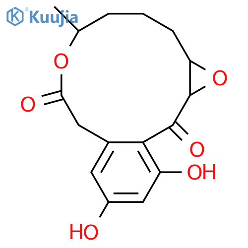 Curvularin; (S)-form, 10α,11β-Epoxide structure