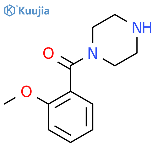 1-(2-methoxybenzoyl)piperazine structure
