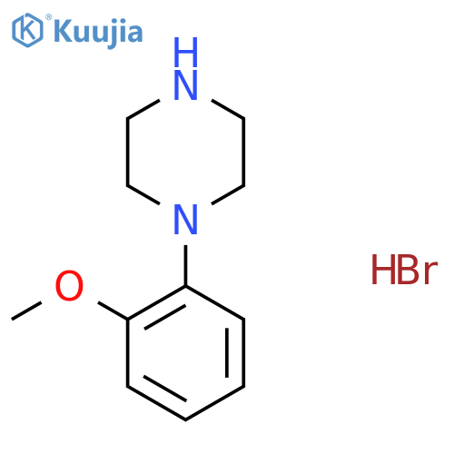 1-(2-Methoxyphenyl)piperazine hydrobromide structure