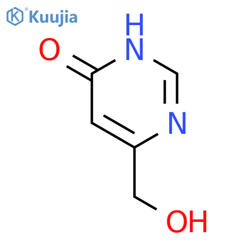4(3H)-Pyrimidinone,6-(hydroxymethyl)- structure